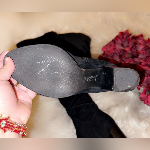 SAM EDELMAN Sable Over The Knee Suede Heel Boot - Picture 12 of 12